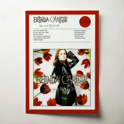 Belinda Carlisle–Live Your Life Be Free Fine Art Album Poster