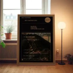 Boy Fantasy - Boy Fantasy EP Fine Art Album Poster - Unique Music