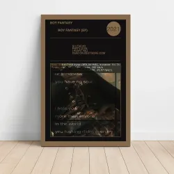 Boy Fantasy - Boy Fantasy EP Fine Art Album Poster - Unique Music