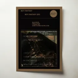 Boy Fantasy - Boy Fantasy EP Fine Art Album Poster - Unique Music