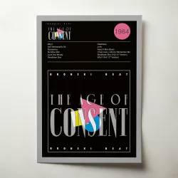 Bronski Beat – The Age Of Consent Fine Art Album Poster