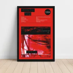 David Sylvian & Fripp – Damage Fine Art Album Poster