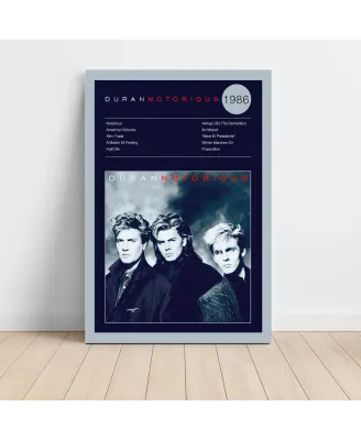 Duran Duran – Notorious Fine Art Album Poster