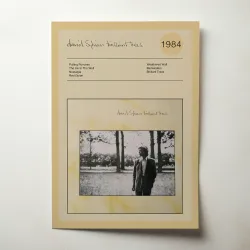 David Sylvian – Brilliant Trees Fine Art Album Poster