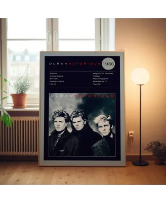 Duran Duran – Notorious Fine Art Album Poster