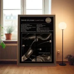 David Sylvian – Camphor Fine Art Album Poster for Collectors