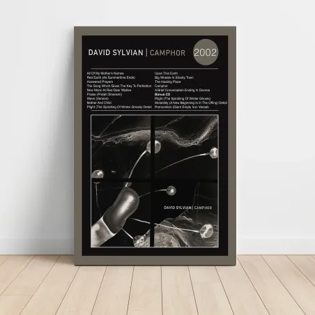 David Sylvian – Camphor Fine Art Album Poster for Collectors