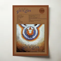 David Sylvian – Gone To Earth Fine Art Album Poster