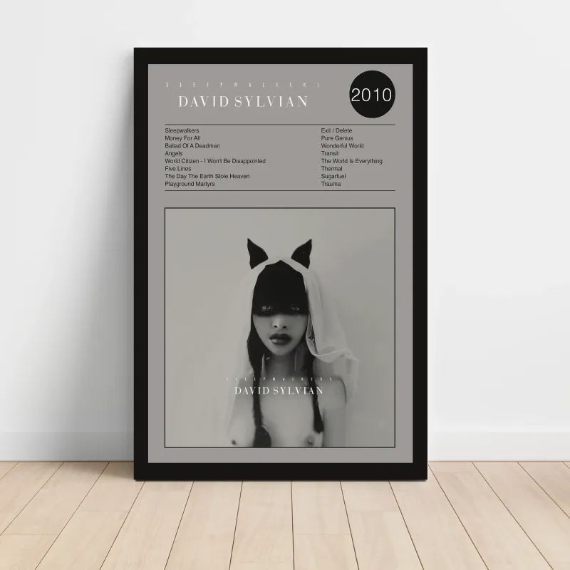 David Sylvian – Sleepwalkers Fine Art Album Poster