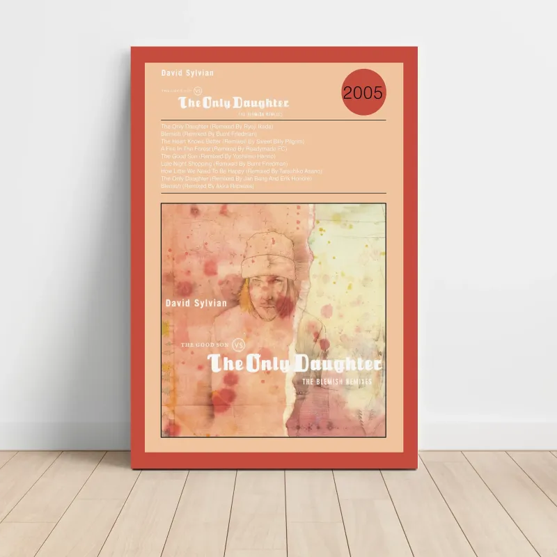 David Sylvian – The Good Son Vs The Only Daughter Album Poster