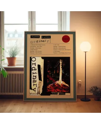 Duran Duran – Ordinary World Single Fine Art Album Poster