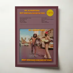 Dr. Alimantado – Best Dressed Chicken In Town Fine Art Album