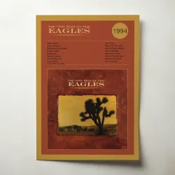 Eagles – The Very Best Of The Eagles Fine Art Album Poster