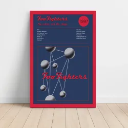 Foo Fighters – The Colour And The Shape Fine Art Poster