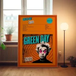 Green Day – ¡Dos! Fine Art Album Poster | Music Wall Art