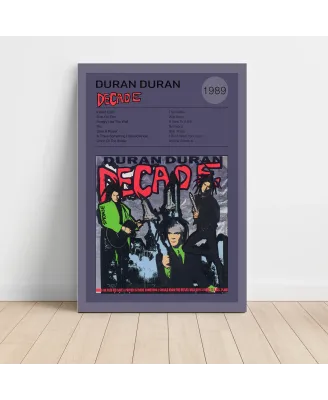 Duran Duran - Decade Fine Art Album Poster