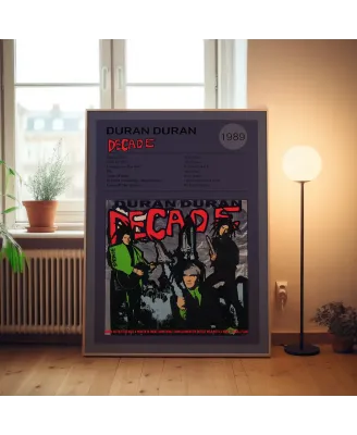 Duran Duran - Decade Fine Art Album Poster