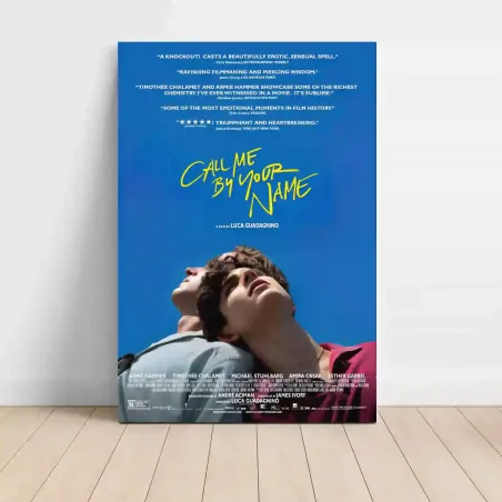 Call Me By Your Name Fine Art Movie Poster - 2010's Classic