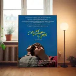 Call Me By Your Name Fine Art Movie Poster - 2010's Classic