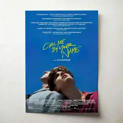 Call Me By Your Name Fine Art Movie Poster - 2010's Classic