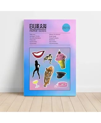 Duran Duran - Paper Gods Fine Art Album Poster