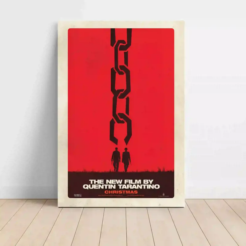 Django Unchained 2010's Fine Art Movie Poster - Shop Now!