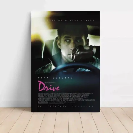 Drive 2010's Fine Art Movie Poster - Iconic Cinema Decor
