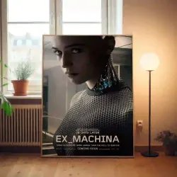 Ex Machina 2010's Fine Art Movie Poster - Unique Wall Decor