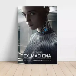 Ex Machina 2010's Fine Art Movie Poster - Unique Wall Decor