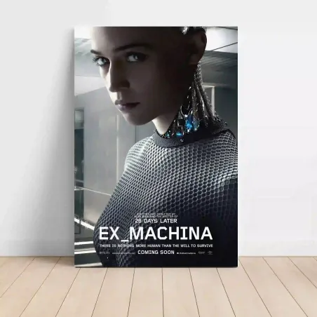 Ex Machina 2010's Fine Art Movie Poster - Unique Wall Decor