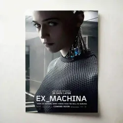 Ex Machina 2010's Fine Art Movie Poster - Unique Wall Decor