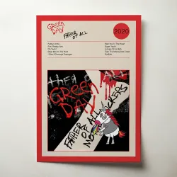Green Day – Father Of All Fine Art Album Poster for Fans