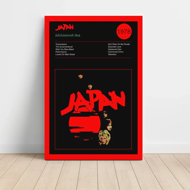 Japan – Adolescent Sex Fine Art Album Poster