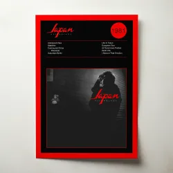 Japan – Assemblage Fine Art Album Poster | Music Decor
