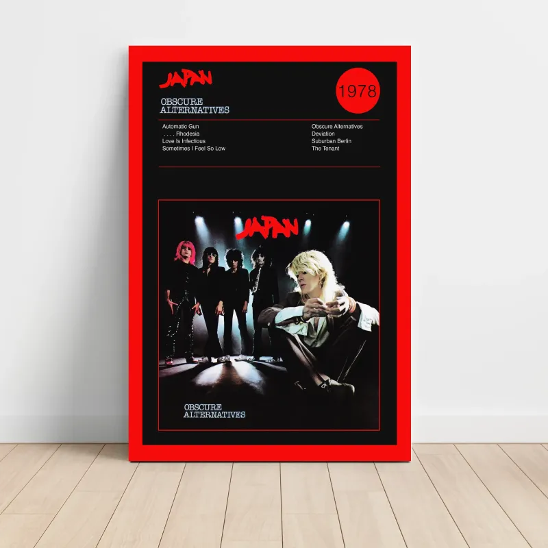 Japan – Obscure Alternatives Fine Art Album Poster