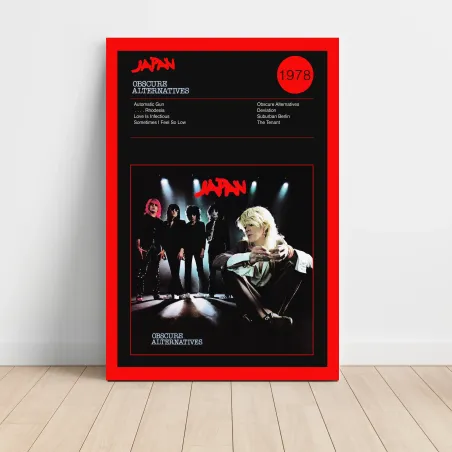 Japan – Obscure Alternatives Fine Art Album Poster