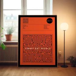 Jimmy Eat World – Surviving Fine Art Album Poster - Shop Now!