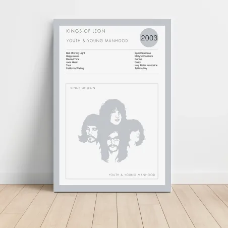 Kings Of Leon – Youth & Young Manhood Fine Art Album Poster
