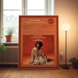 Alice Coltrane – Journey In Satchidananda Fine Art Album Poster