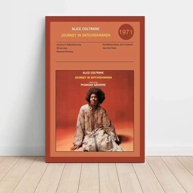 Alice Coltrane – Journey In Satchidananda Fine Art Album Poster
