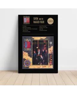Duran Duran - Seven and the Ragged Tiger Fine Art Album Poster