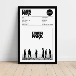 Linkin Park – Minutes to Midnight Fine Art Album Poster