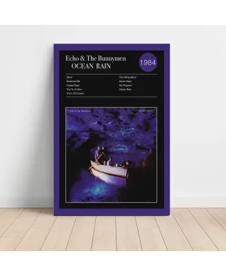 Echo & The Bunnymen – Ocean Rain Fine Art Album Poster