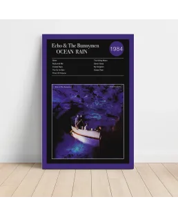 Echo & The Bunnymen – Ocean Rain Fine Art Album Poster