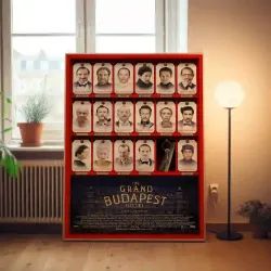 The Grand Budapest Hotel 2010's Fine Art Movie Poster