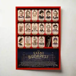The Grand Budapest Hotel (2014) Fine Art Movie Poster