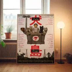 Isle of Dogs 2010's Fine Art Movie Poster - Unique Decor