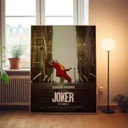 Joker 2010's Fine Art Movie Poster - Iconic Wall Decor