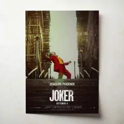 Joker 2010's Fine Art Movie Poster - Iconic Wall Decor