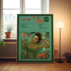 Taylor Swift - The Life of a Showgirl Fine Art Poster